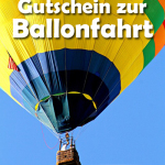 Gutschein zu Ballonfahrt