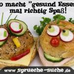 So macht "gesund Essen" mal richtig Spaß. Gesunde Ernährung mal anders...