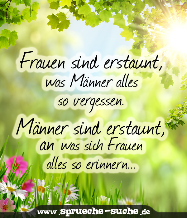 spruch männer und frauen SprücheSuche