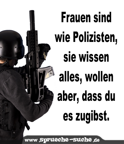 Sprüche lustige polizei