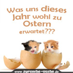 Was uns dieses Jahr wohl zu Ostern erwartet???