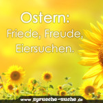 Ostern: Friede, Freude, Eiersuchen.