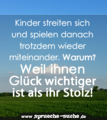 Kinder streiten sich und spielen danach trotzdem wieder miteinander