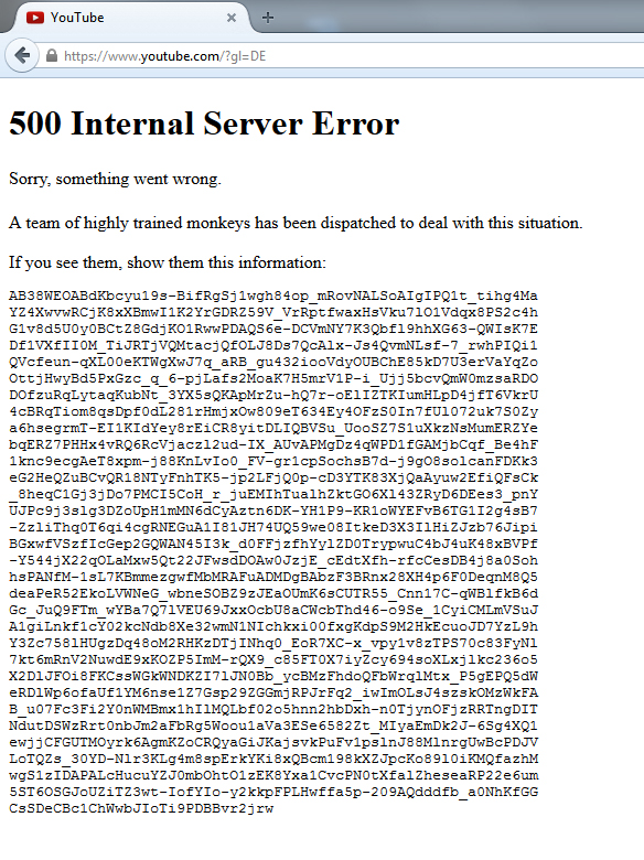 A team of highly trained monkeys has been dispatched to deal with this situation.