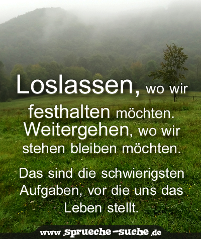 Loslassen sprüche freunde Loslassen Zitate,