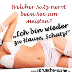 Welcher Satz nervt beim Sex am meisten? „Ich bin wieder zu Hause, Schatz!“