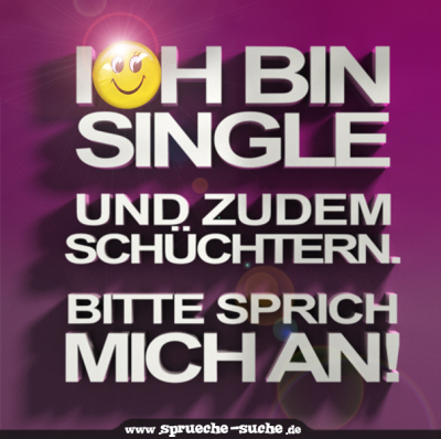 Ich bin single und suche eine frau