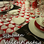 Schönen Valentinstag - Candle Light Dinner