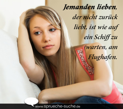 Verzweiflung, junge Frau denkt über Geliebten nach