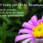 Blüte mit Beziehungsspruch