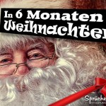 Weihnachtsmann mit weißen Bart