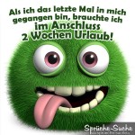 Mal in sich gehen
