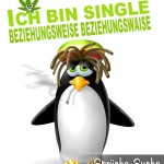 Lustiger bekiffter Pinguin