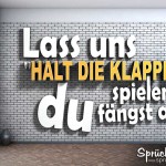 lustiges 3D Bild mit Spruch