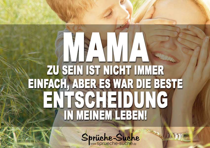 Mama zu sein ist nicht immer einfach, aber es war die beste Entscheidung in...