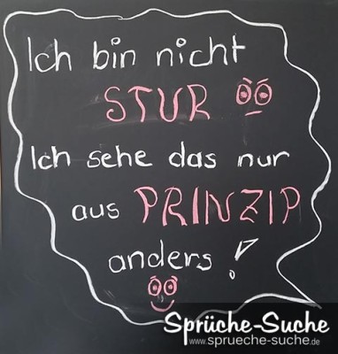 Ich bin doch NICHT STUR!