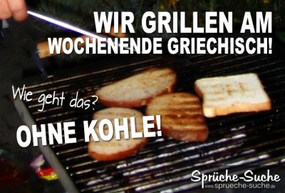 Brot rösten auf Holzkohlegrill