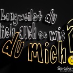 Lustiger Spruch in 3D