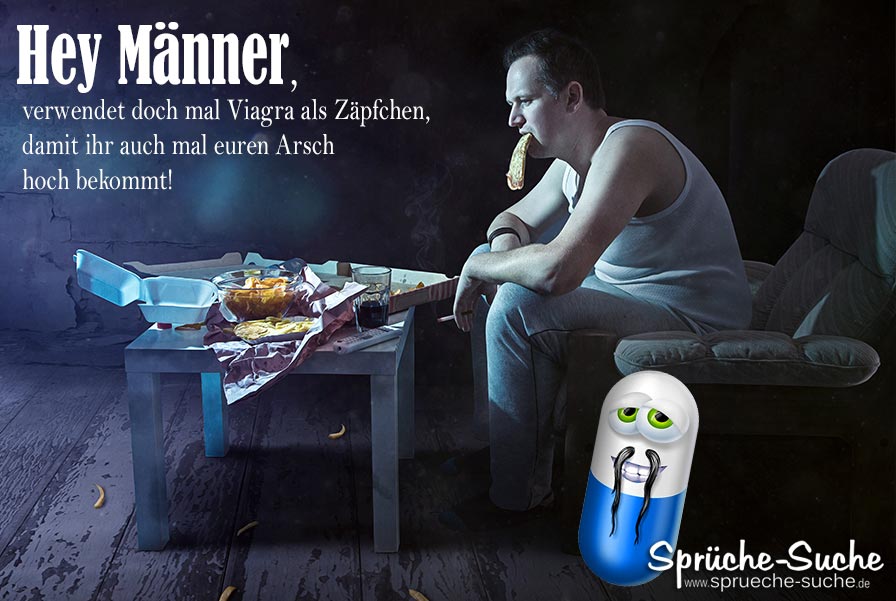 Lustige Anti-Männer-Sprüche | VIAGRA.