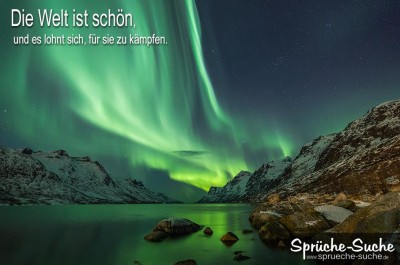 Polarlichter im hohen Norden