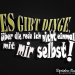 Lustiger Spruch in 3D-Schrift