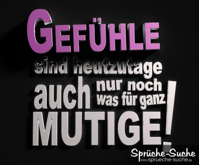 Lustiges 3D-Bild mit Spruch