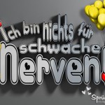 3D Spruchbild mit gelben Luftballons