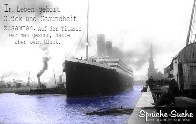 Titanic im Hafen in Southampton