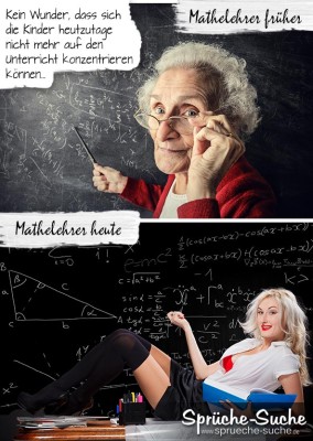 Alte strenge Mathelehrerin, sexy attraktive Mathelehrerin