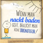Nackt baden Spruch lustig