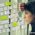 Spruch mit Frau die weiß was sie will