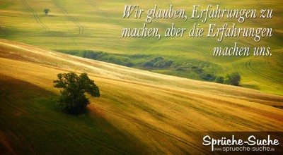 Weiser Spruch zum Nachdenken