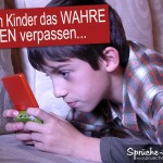 Gameboy und Spielekonsole - Sprüche zum Nachdenken über Kinder