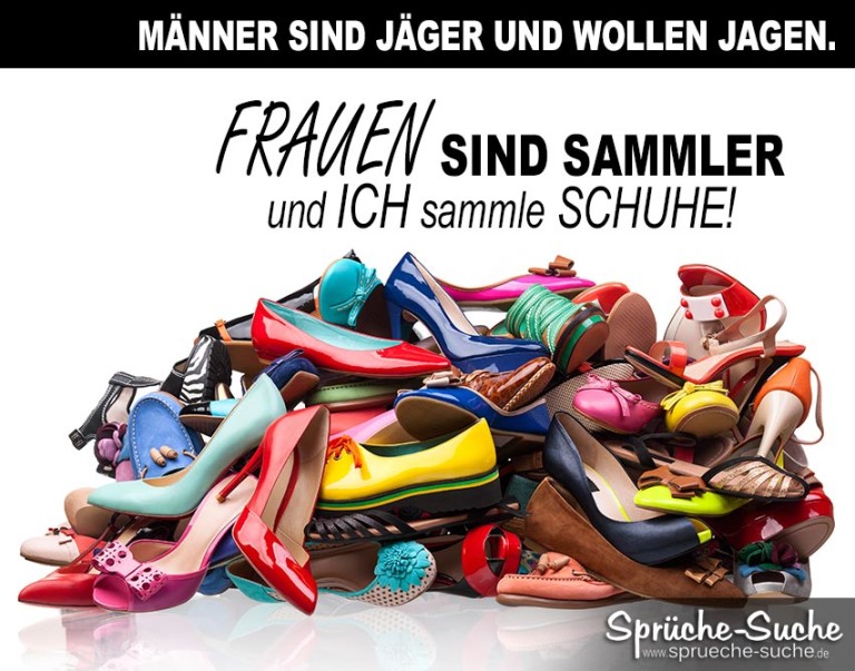 Männer & Frauen Sprüche SCHUHE