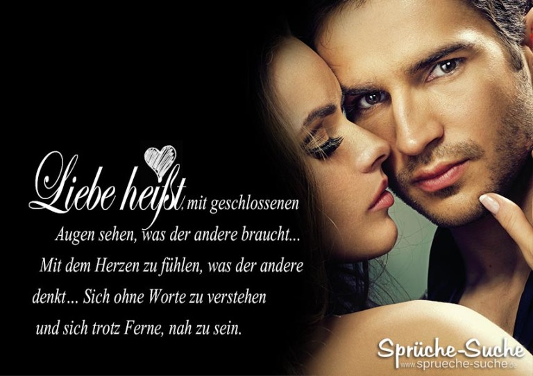 Was heißt Liebe? Schöner Spruch über Liebe SprücheSuche