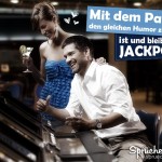 Schöner Spruch über sich liebendes Paar im Casino