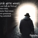 Spruch zum Nachdenken über Freundschaft und nahe Menschen