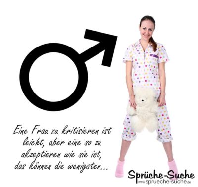 Sprüche für Frauen - Kritik