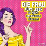 Die Frau fürs Leben Sprüche