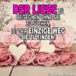 Die richige Liebe finden - Sprüche & Bilder