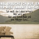 Schöne lustige Sprüche - Das Leben ist hart