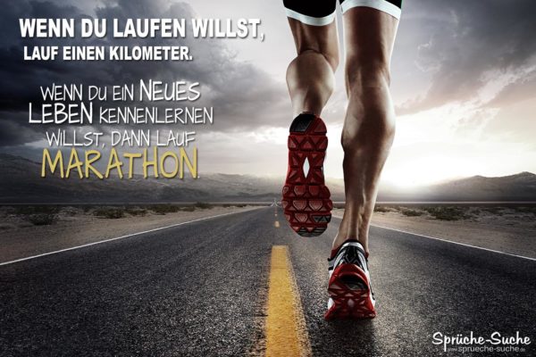 Marathon Spruche Uber Sport