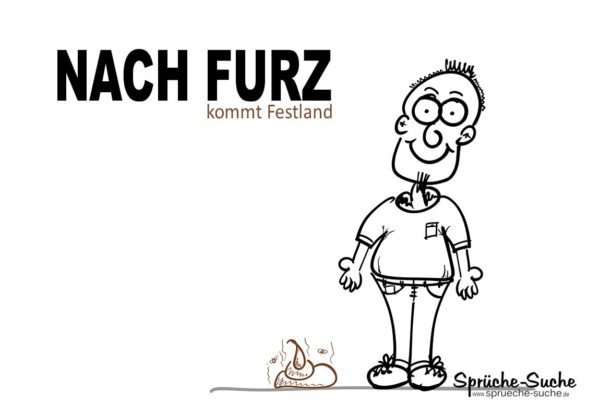 Furzen - Lustige Sprüche und Bilder