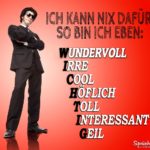 So bin ich Spruchbild