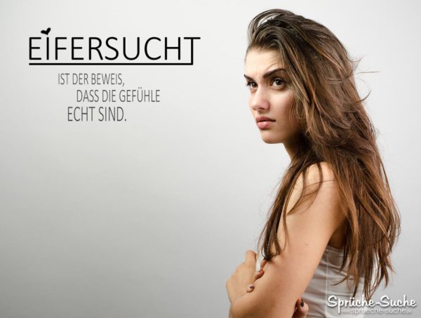 Eifersucht ist ein Gefühl