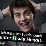 Lustiger Anmachspruch - Telefonbuch Hengst