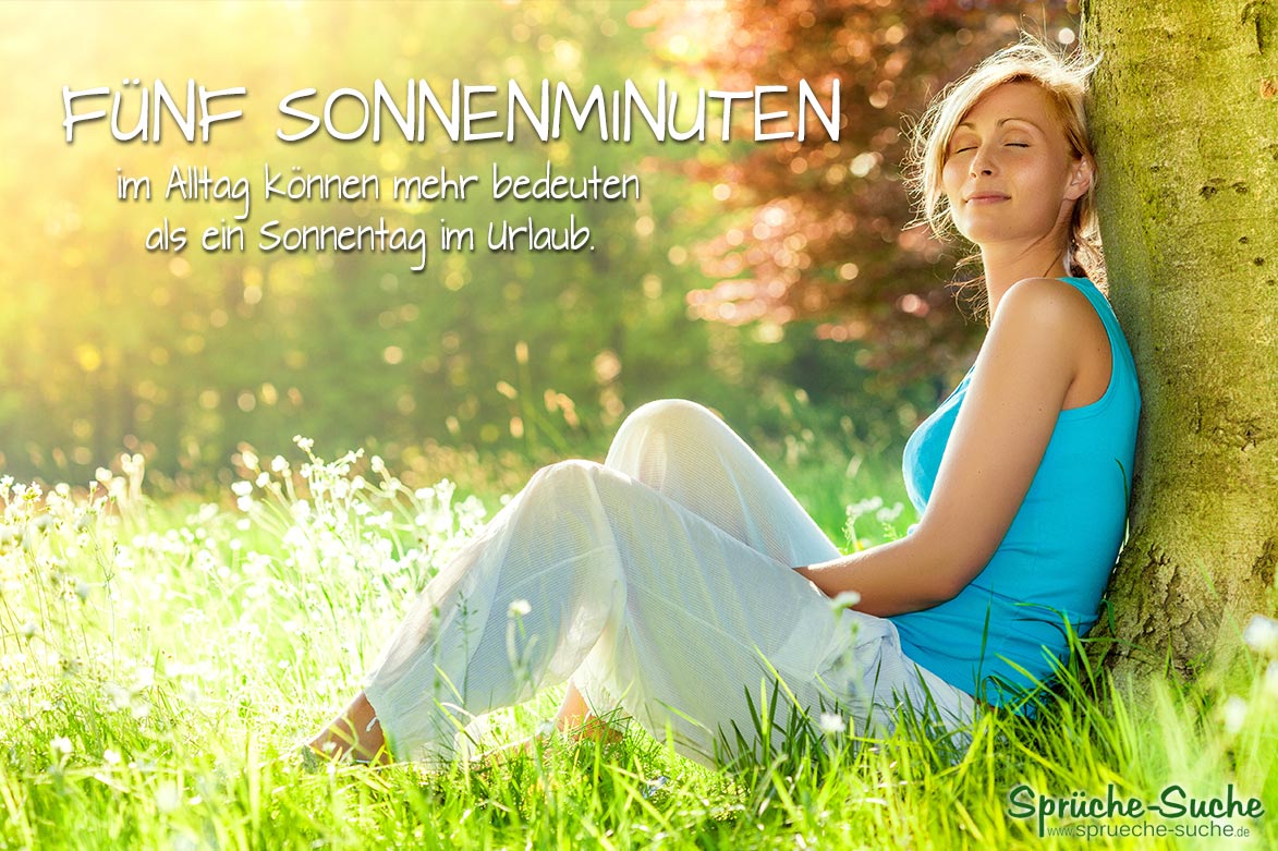 Entspannung spruch stress Kostenlose SMS