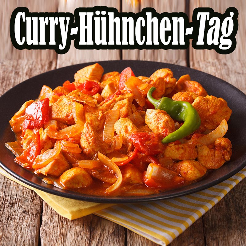 Curry-Hühnchen-Tag