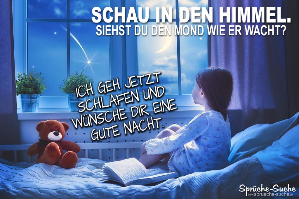 Kurzer Reim Gute Nacht Spruch SprücheSuche