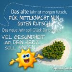 Guten Rutsch Silvester Karte